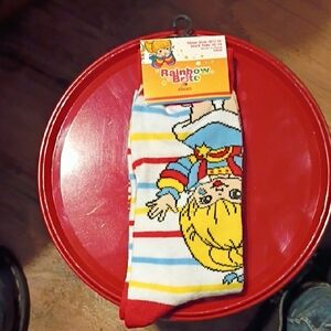 Rainbow Brite Striped Socks